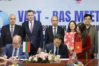 В Ханой бе подписан нов анекс към Споразумението за научно сътрудничество между Българската академия на науките и Виетнамската академия за наука и технологии за периода 2025-2027